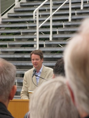 Mottakelse for Audun Eckhoff på Tullinløkka